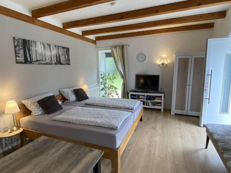 Grosses Doppelzimmer Mit Eigenem Bad Und Kuehlschrank, Frisch Saniert Friedrichskoog Esterno foto